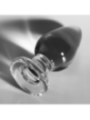 NEBULA SERIES BY IBIZA - PLUG ANAL MODÈLE 3 VERRE BOROSILICATE TRANSPARENT 11 CM -O- 5 CM