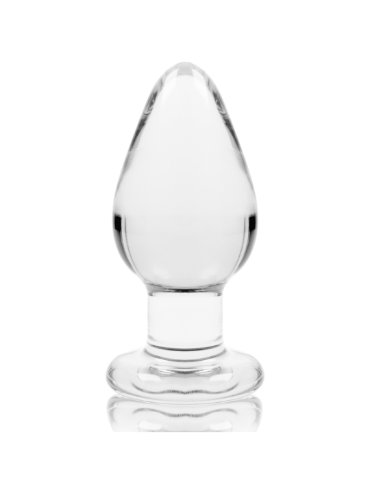 NEBULA SERIES BY IBIZA - PLUG ANAL MODÈLE 3 VERRE BOROSILICATE TRANSPARENT 11 CM -O- 5 CM