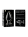 NEBULA SERIES BY IBIZA - PLUG ANAL MODÈLE 3 VERRE BOROSILICATE TRANSPARENT 11 CM -O- 5 CM