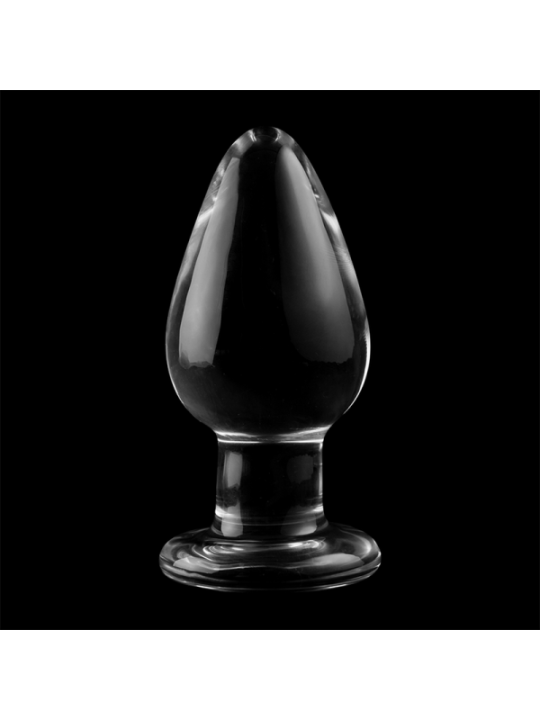 NEBULA SERIES BY IBIZA - PLUG ANAL MODÈLE 3 VERRE BOROSILICATE TRANSPARENT 11 CM -O- 5 CM