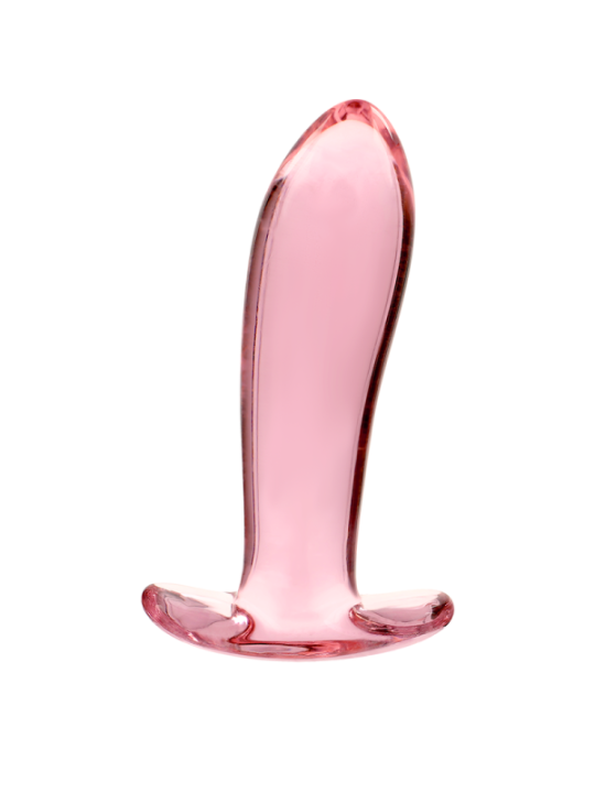 NEBULA SERIES BY IBIZA - PLUG ANAL MODÈLE 5 VERRE BOROSILICATE ROSE 12.5 CM -O- 3.5 CM