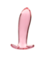 NEBULA SERIES BY IBIZA - PLUG ANAL MODÈLE 5 VERRE BOROSILICATE ROSE 12.5 CM -O- 3.5 CM