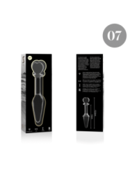 NEBULA SERIES BY IBIZA - PLUG ANAL MODÈLE 7 VERRE BOROSILICATE CLAIR 13.5 CM -O- 3 CM