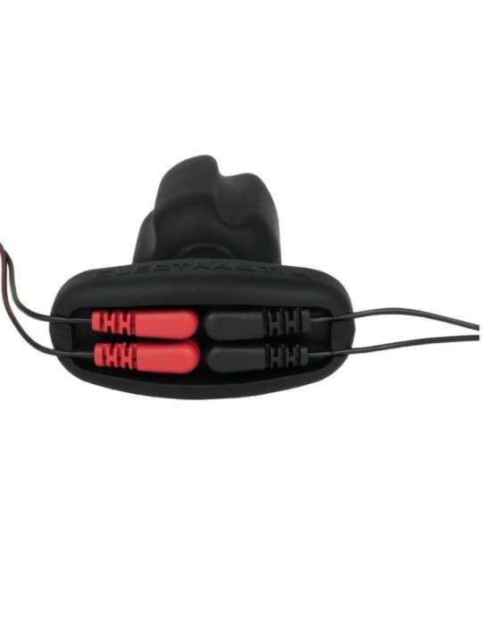 ELECTRASTIM - PLUG ANAL TARTARE QUADRIPOLAR SILICONE NOIR