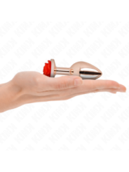 KINK - PLUG ANAL OR ROSE AVEC ROSE ROUGE M