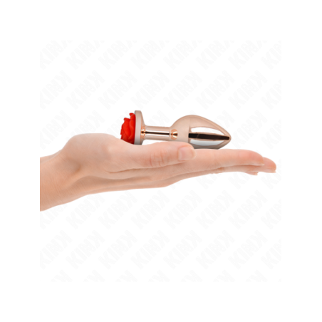 KINK - PLUG ANAL OR ROSE AVEC ROSE ROUGE M