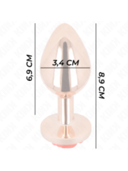 KINK - PLUG ANAL OR ROSE AVEC ROSE ROUGE M