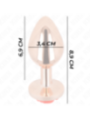 KINK - PLUG ANAL OR ROSE AVEC ROSE ROUGE M