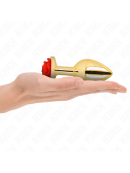KINK - PLUG ANAL OR ROSE ROUGE TAILLE L