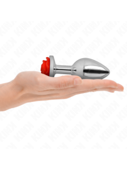 KINK - PLUG ANAL ROSE ROUGE TAILLE L