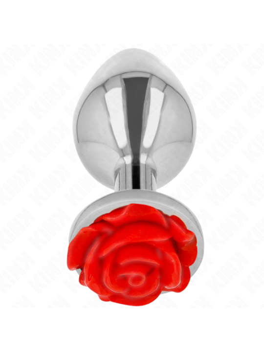 KINK - PLUG ANAL ROSE ROUGE TAILLE L