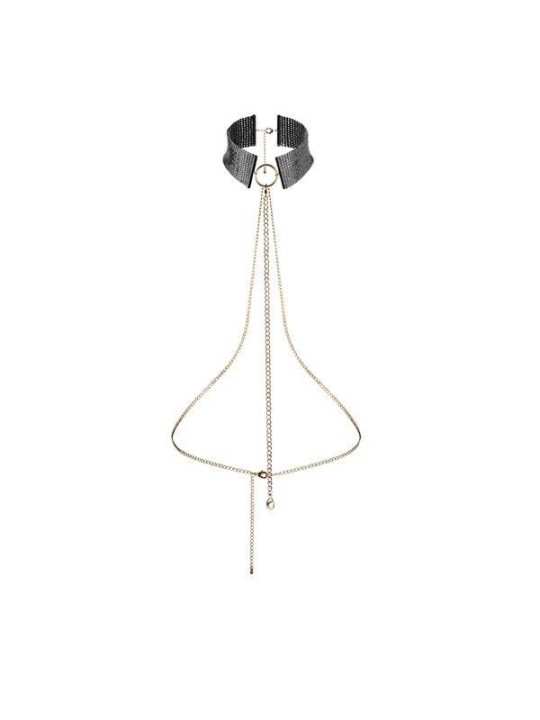 BIJOUX - DÉSIR MÉTALLIQUE COLLIER MÉTALLISÉ NOIR