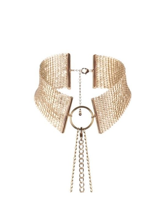 BIJOUX - DÉSIR MÉTALLIQUE COLLIER MÉTALLISÉ DORÉ