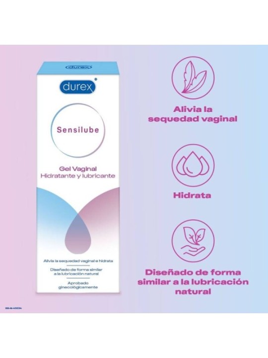 DUREX - SENSILUBE GEL LUBRIFIANT HYDRATANT 40 ML