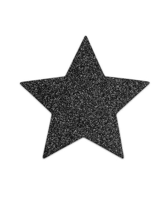 BIJOUX - INDISCRETS CAPUCHONS DE TAMELON NOIR STAR FLASH