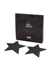 BIJOUX - INDISCRETS CAPUCHONS DE TAMELON NOIR STAR FLASH