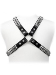 LEATHER BODY - HARNAIS  CLOUS PYRAMIDAUX