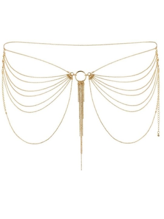 BIJOUX - MAGNIFIQUE BIJOU CHAÎNE MÉTAL POUR TAILLE DORÉE