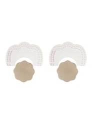 BYE-BRA - RENFORCEMENTSEINS + COUVRE-MAMETAUX SOIE BONNET D/F
