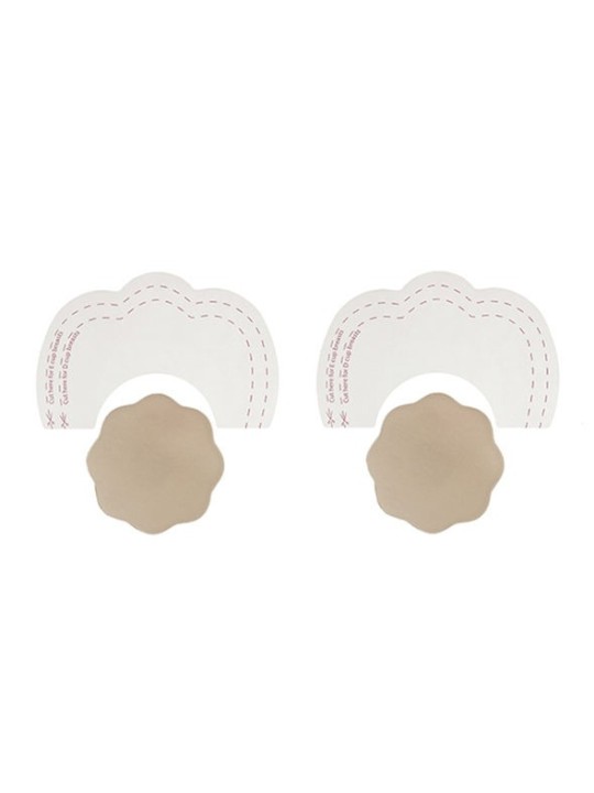 BYE-BRA - RENFORCEMENTSEINS + COUVRE-MAMETAUX SOIE BONNET D/F