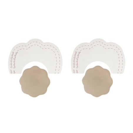 BYE-BRA - RENFORCEMENTSEINS + COUVRE-MAMETAUX SOIE BONNET D/F