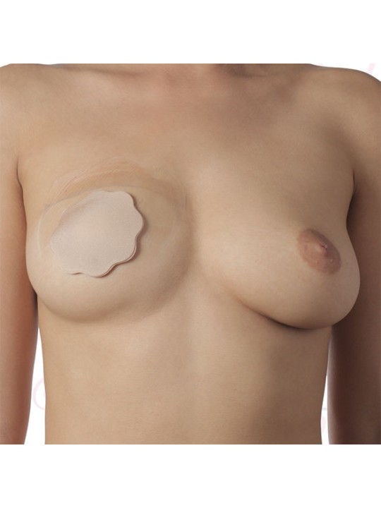 BYE-BRA - RENFORCEMENTSEINS + COUVRE-MAMETAUX SOIE BONNET D/F