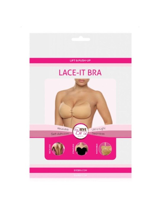 BYE-BRA - LACE-IT RENFORCEMENT PUSH-UP NOIR BONNET C