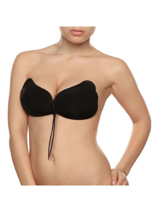 BYE-BRA - LACE-IT RENFORCEMENT PUSH-UP NOIR BONNET C
