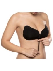 BYE-BRA - LACE-IT RENFORCEMENT PUSH-UP NOIR BONNET C