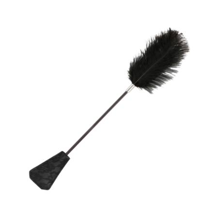 DARKNESS - FOUET PLUME DAMOUR NOIR 56 CM