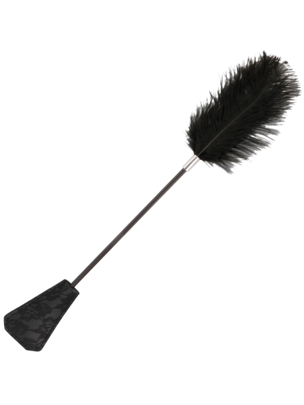 DARKNESS - FOUET PLUME DAMOUR NOIR 56 CM