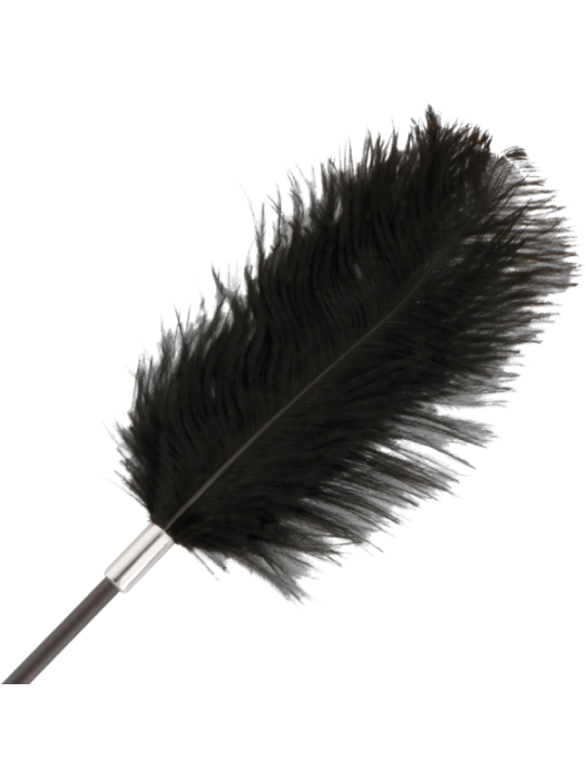 DARKNESS - FOUET PLUME DAMOUR NOIR 56 CM