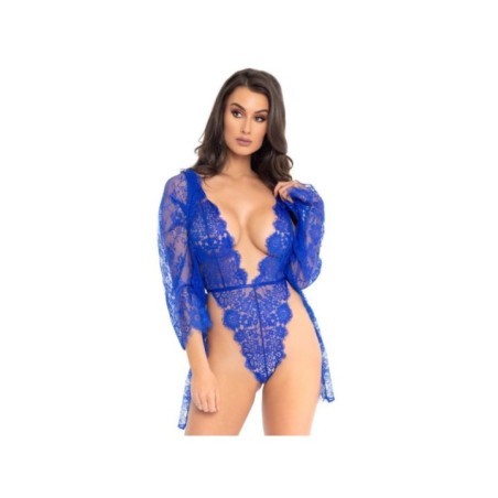 LEG AVENUE - TEDDY ET ROBE BLEU S