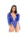 LEG AVENUE - TEDDY ET ROBE BLEU M