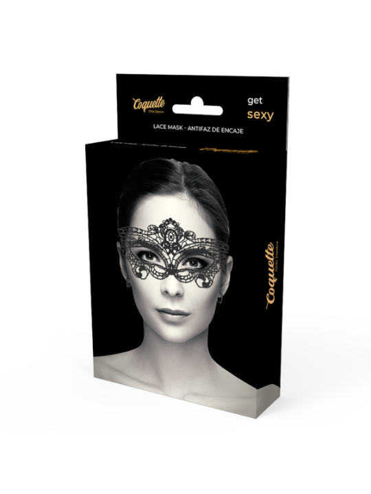COQUETTE CHIC DESIRE - MASQUE FINE DENTELLE NOIRE