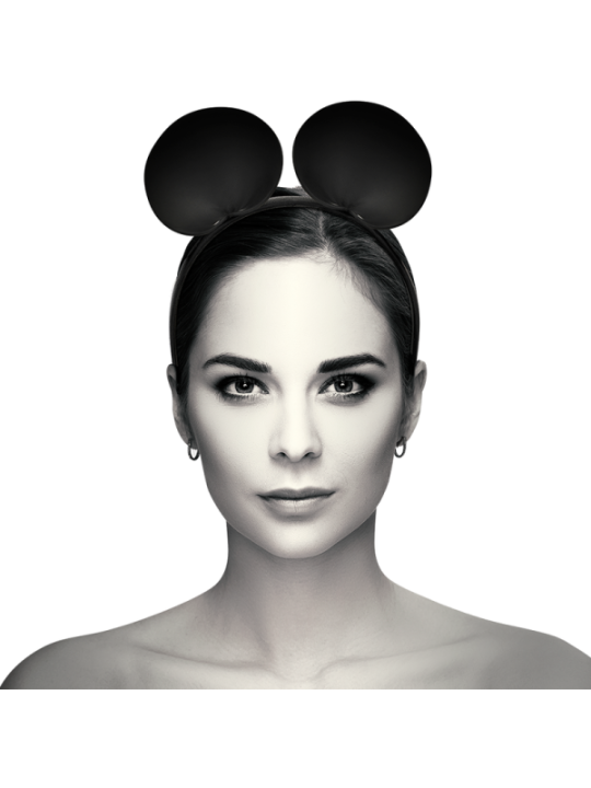 COQUETTE CHIC DESIRE - SERRE-TÊTE AVEC OREILLES DE SOURIS