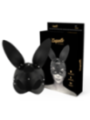 COQUETTE CHIC DESIRE - MASQUE EN CUIR VEGAN AVEC OREILLES DE LAPIN