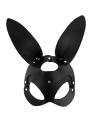 COQUETTE CHIC DESIRE - MASQUE EN CUIR VEGAN AVEC OREILLES DE LAPIN