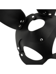 COQUETTE CHIC DESIRE - MASQUE EN CUIR VEGAN AVEC OREILLES DE LAPIN