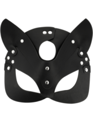 COQUETTE CHIC DESIRE - MASQUE EN CUIR VEGAN AVEC OREILLES DE CHAT