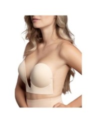 BYE-BRA - SOUTIEN-GORGE SANS POIGNÉES BEIGE BONNET E