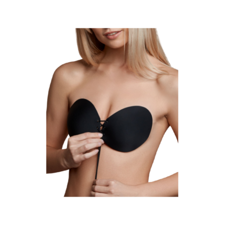 BYE-BRA - SOUTIEN-GORGE ADHÉSIF EMPLACEMENT NOIR BONNET A