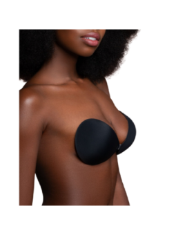 BYE-BRA - SOUTIEN-GORGE INVISIBLE NOIR BONNET A