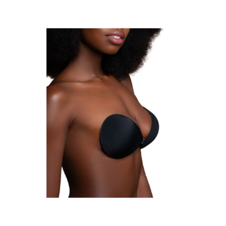 BYE-BRA - SOUTIEN-GORGE INVISIBLE NOIR BONNET D