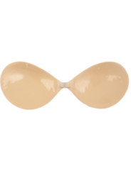 BYE-BRA - SOUTIEN-GORGE INVISIBLE BEIGE BONNET D
