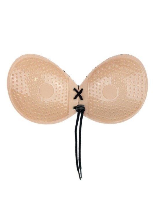 BYE-BRA - SOUTIEN-GORGE ADHÉSIF EMPLACEMENT & BRODERIE BONNET D