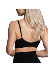 BYE-BRA - MEDIUM CONTROL SOUTIEN-GORGE SANS POINTS NOIR TAILLE L