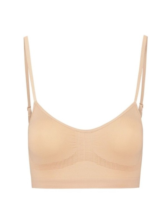 BYE-BRA - MEDIUM CONTROL SOUTIEN-GORGE SANS POINTS BEIGE TAILLE XL