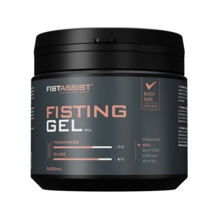 COBECO - FIST ASSIST GEL DE FISTING EXTRA-ÉPAIS À BASE D'EAU 500 ML