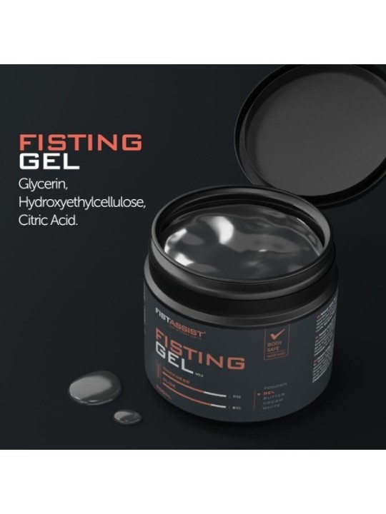COBECO - FIST ASSIST GEL DE FISTING EXTRA-ÉPAIS À BASE D'EAU 500 ML